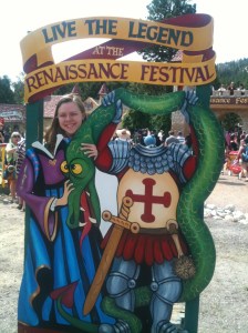 Blue Cat always wanted to be a knight!