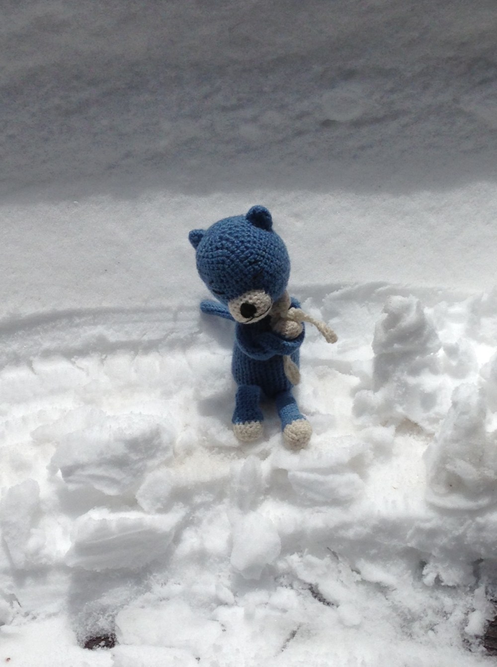 It's a little snowy for May...