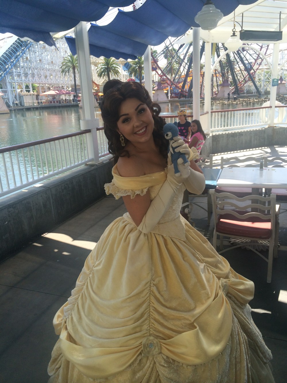 Princess #3 - she's good at dancing with animals